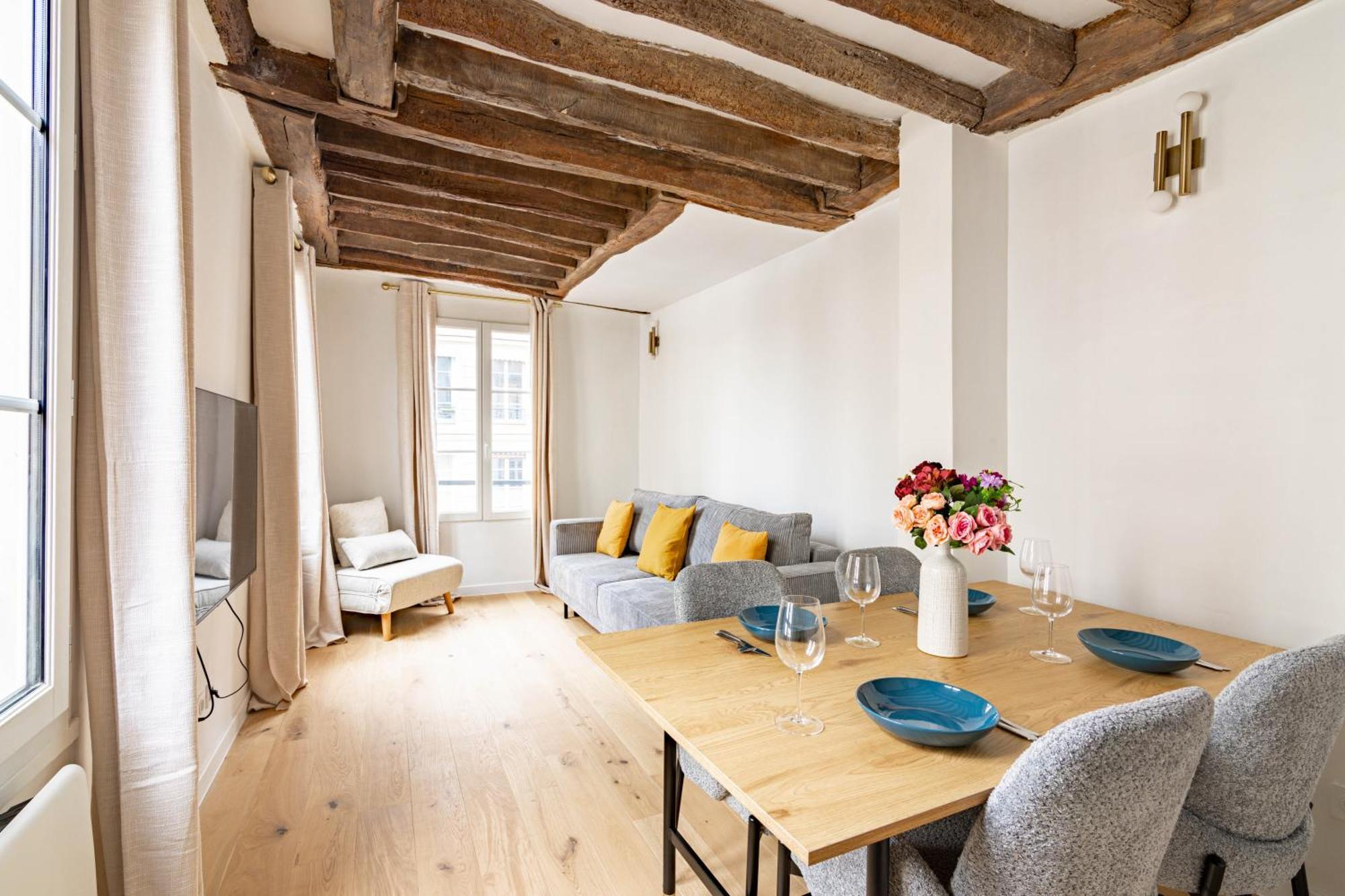 Appartement Quartier Fontaine Chatelet Les Halles Free Netflix パリ エクステリア 写真