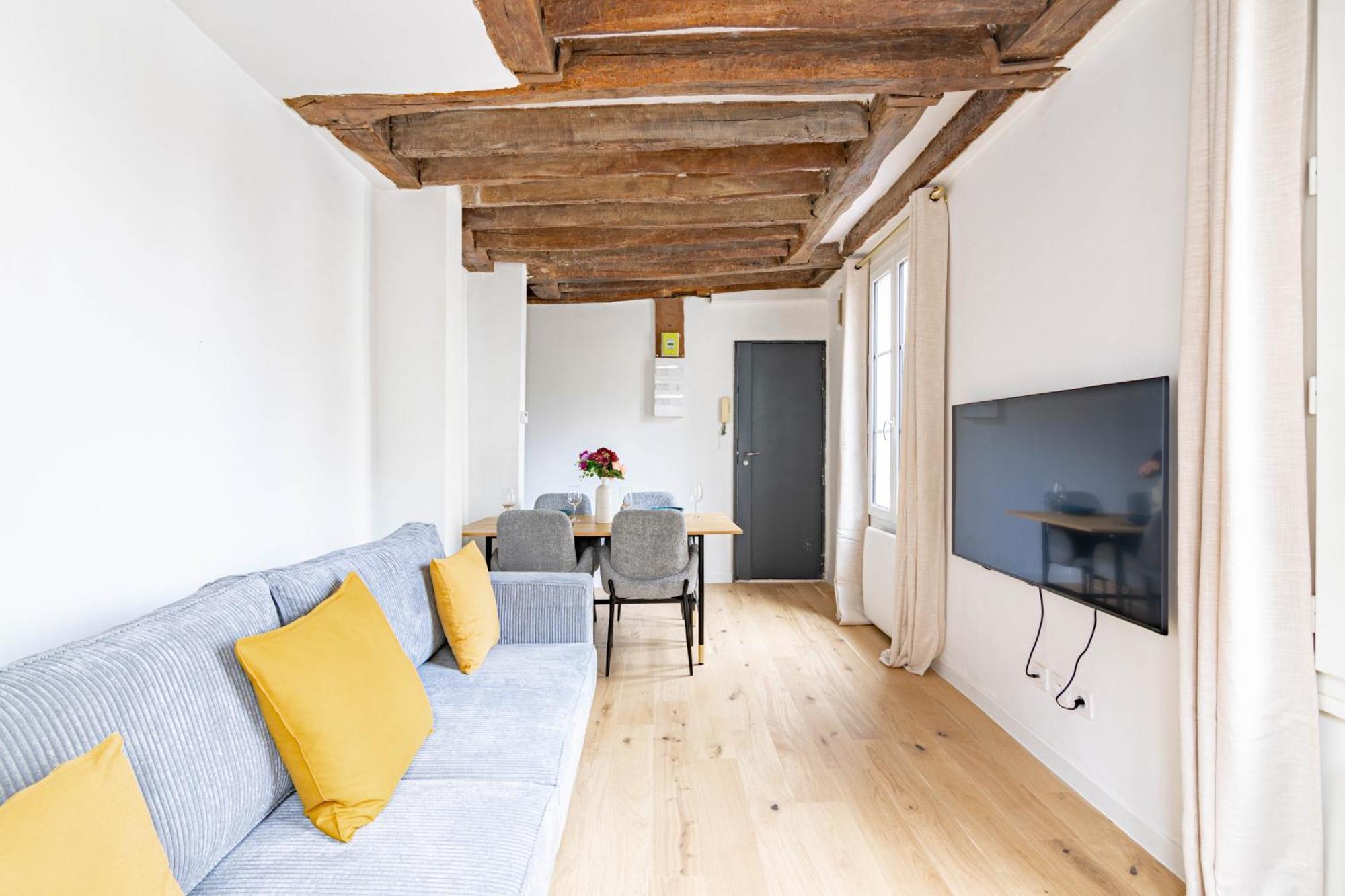 Appartement Quartier Fontaine Chatelet Les Halles Free Netflix パリ エクステリア 写真