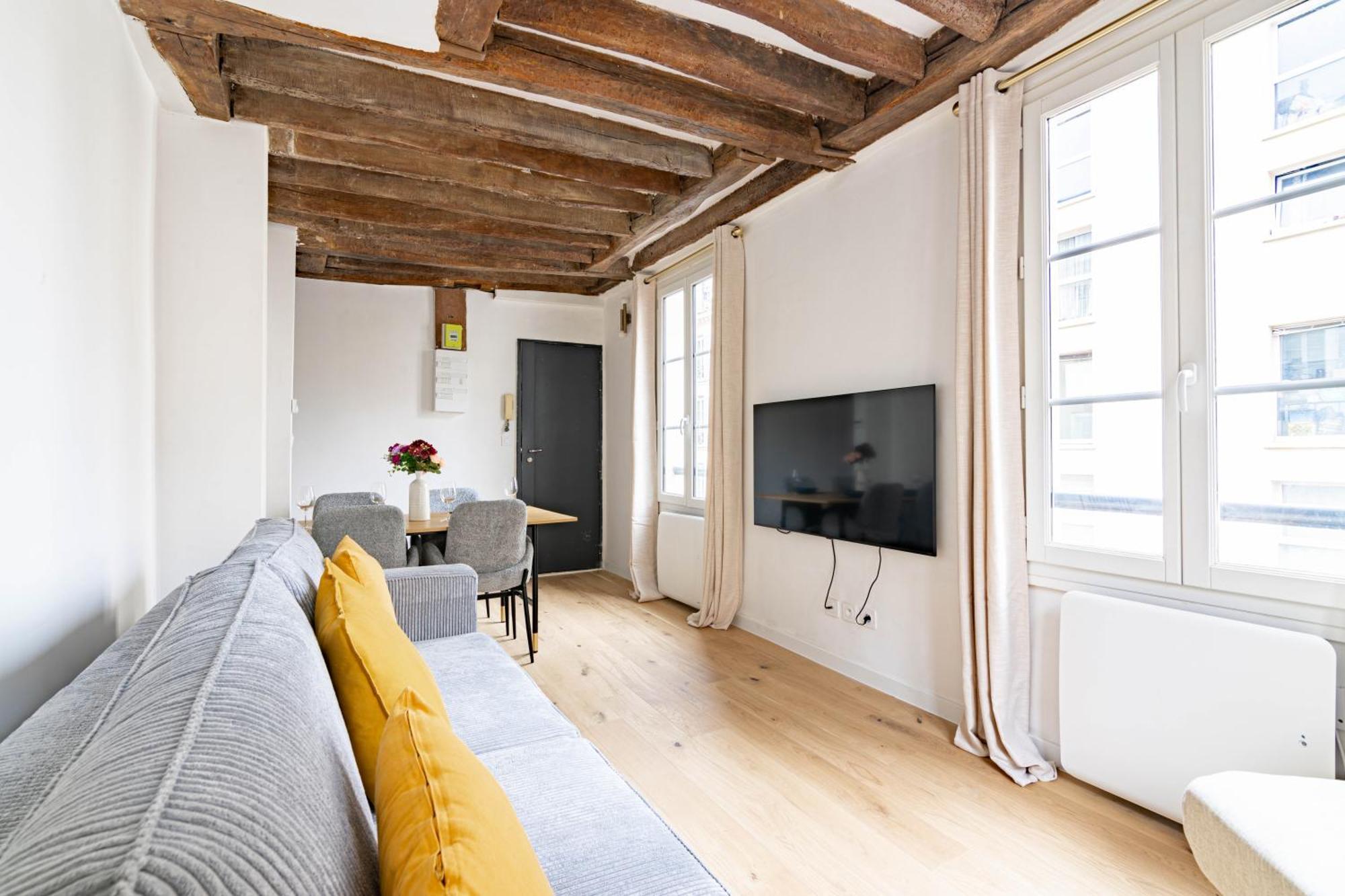 Appartement Quartier Fontaine Chatelet Les Halles Free Netflix パリ エクステリア 写真