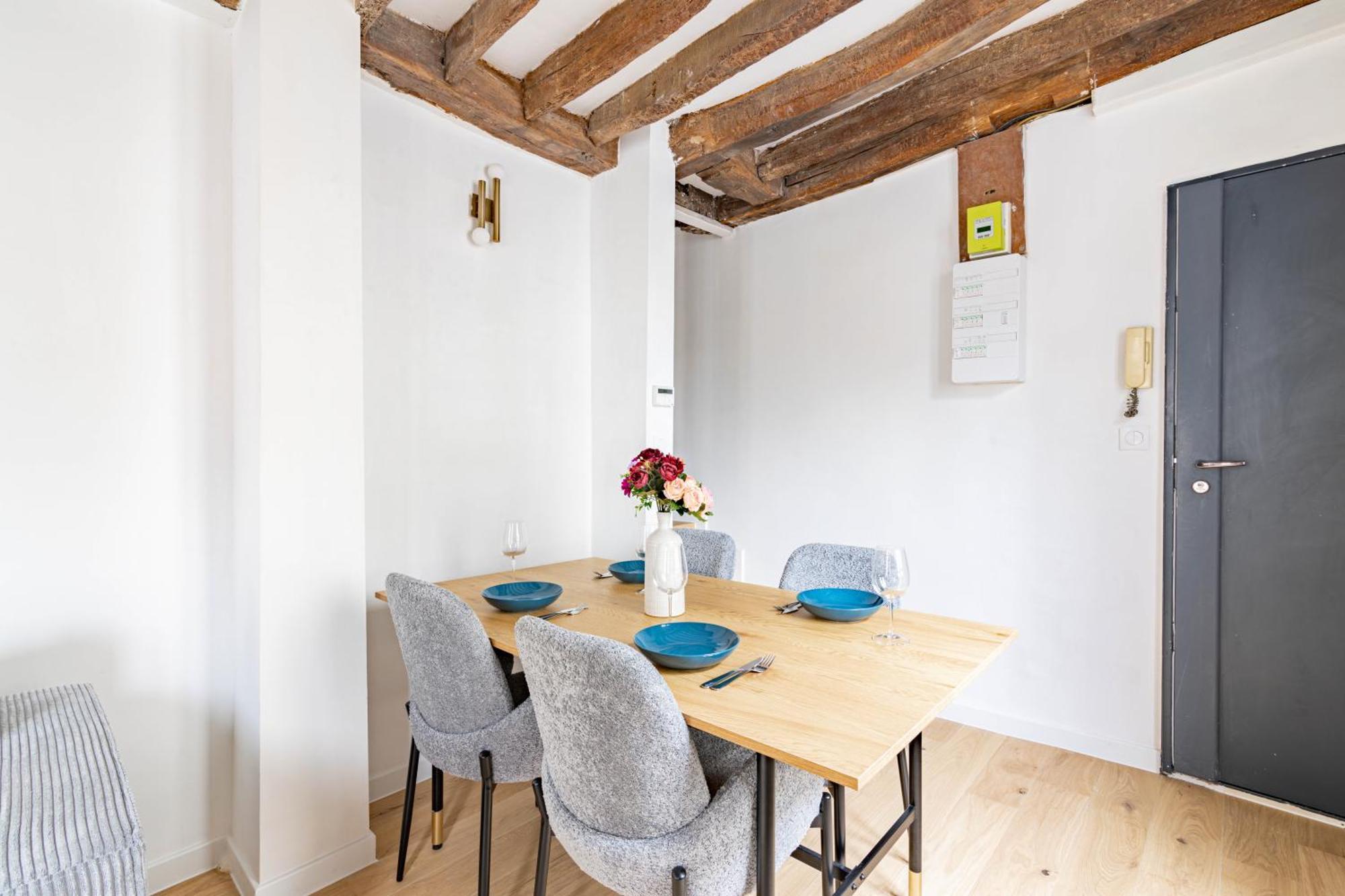 Appartement Quartier Fontaine Chatelet Les Halles Free Netflix パリ エクステリア 写真