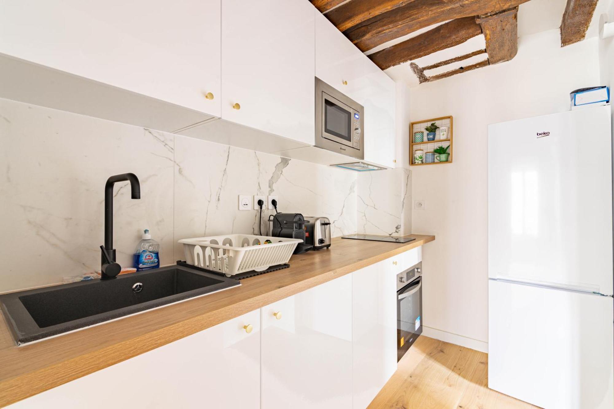 Appartement Quartier Fontaine Chatelet Les Halles Free Netflix パリ エクステリア 写真