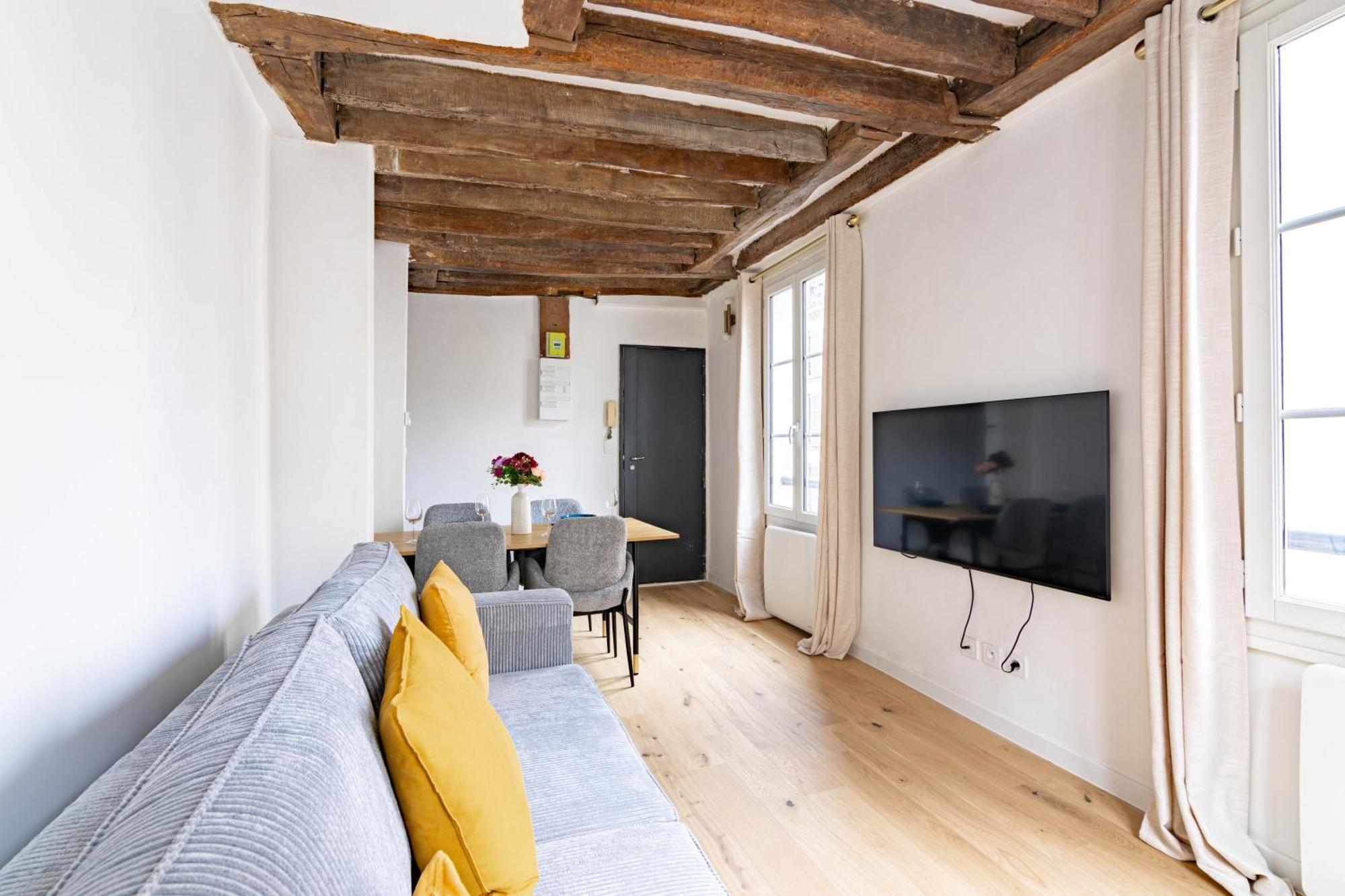Appartement Quartier Fontaine Chatelet Les Halles Free Netflix パリ エクステリア 写真